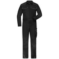 Front - James And Nicholson Unisex Adults Work Overalls