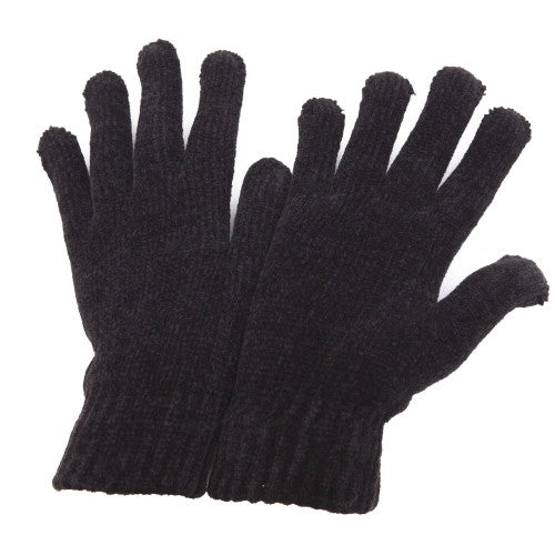 Front - Ladies/Womens Chenille Winter Magic Gloves