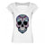Front - Grindstore Ladies/Womens Amaranthine Sugar Skull Razor Back T-Shirt