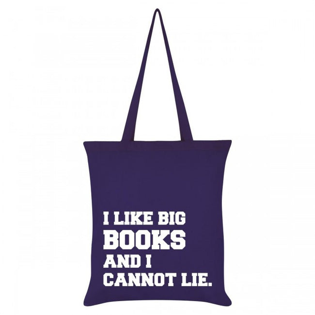 Front - Grindstore I Like Big Books And I Cannot Lie Tote Bag