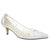 Front - Lunar Womens/Ladies Alisha Faux Gemstone Court Shoes