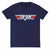 Front - Top Gun Unisex Adult Logo T-Shirt