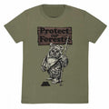 Front - Star Wars Unisex Adult Protect Our Forests T-Shirt