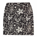 Front - OnePointFive°C Womens/Ladies Hellfire Stranger Things Mini Skirt