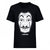 Front - Money Heist Unisex Adult Mask T-Shirt