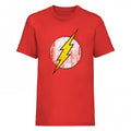 Front - Flash Unisex Adult Logo T-Shirt