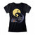 Front - Nightmare Before Christmas Womens/Ladies Silhouette Fitted T-Shirt