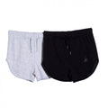 Front - Hype Girls Running Shorts (Pack of 2)