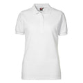 Front - ID Womens/Ladies Pro Wear Short Sleeve Regular Fitting Classic Polo Shirt