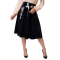 Front - Krisp Womens/Ladies High Waist Full Midi Skirt