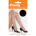 Front - Cindy Womens/Ladies 10 Denier Ultra Sheer Tights (1 Pair)