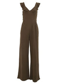 Front - Girls On Film Womens/Ladies Sabor Frill Jumpsuit