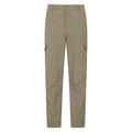 Front - Mountain Warehouse Mens Navigator Mosquito Repellent Regular Trousers