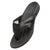 Front - Mountain Warehouse Mens Leather Flip Flops