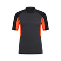 Front - Mountain Warehouse Mens Cove Recycled Polyester Short-Sleeved Rash Guard