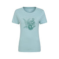 Front - Mountain Warehouse Womens/Ladies Fern Shell Organic T-Shirt