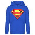 Front - Superman Mens Shield Logo Hoodie