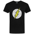 Front - DC Comics Mens Flash Distressed Logo T-Shirt