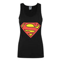 Front - Superman Womens/Ladies Shield Logo Vest