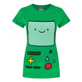Front - Adventure Time Womens/Ladies BMO T-Shirt