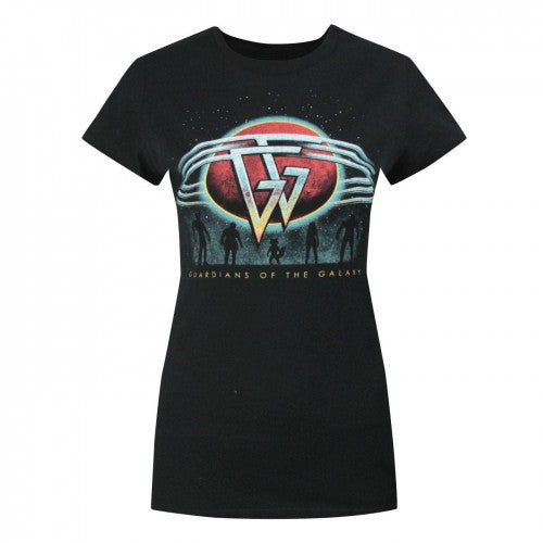 Front - Guardians Of The Galaxy Womens/Ladies Planet T-Shirt