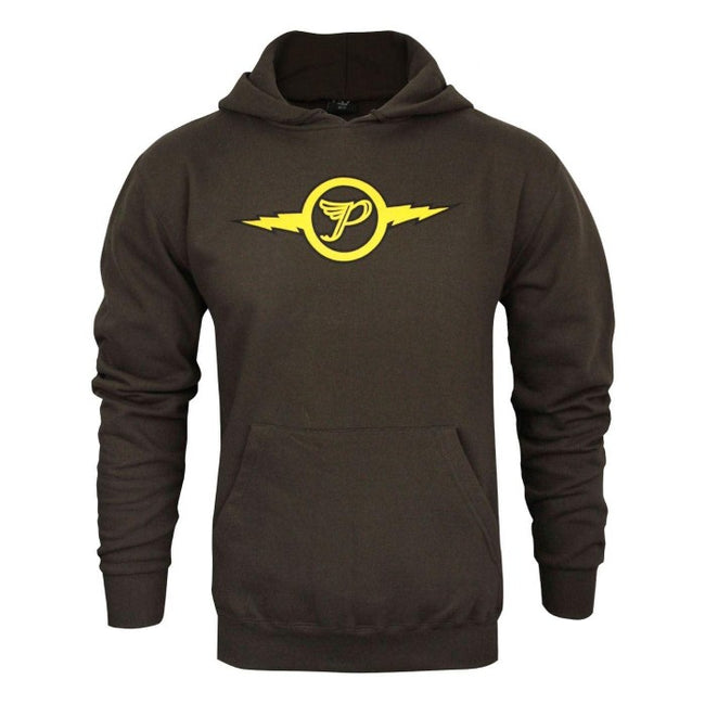Front - Pixies Official Mens P-Lightning Hoodie