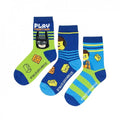Front - Lego Movie 2 Kids/Childrens `Play Together` Assorted Socks (Pack Of 3)