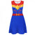 Front - Captain Marvel Womens/Ladies Costume Dress