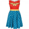 Front - Wonder Woman Womens/Ladies Costume Dress