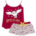 Front - Harry Potter Womens/Ladies Hedwig Short Pyjama Set