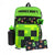 Front - Minecraft TNT Creeper Backpack Set (Pack of 5)