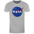 Front - NASA Mens Distressed Logo T-Shirt