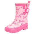 Front - Barbie Childrens/Kids Wellington Boots