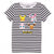 Front - Pokemon Girls Striped T-Shirt