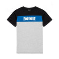 Front - Fortnite Boys Colour Block T-Shirt