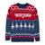 Front - Top Gun Mens Knitted Christmas Jumper