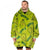 Front - The Grinch Unisex Adult Oversized Hoodie Blanket
