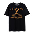 Front - Yellowstone Mens Dutton Ranch T-Shirt