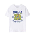 Front - Teenage Mutant Ninja Turtles Mens 1984 Collegiate Short-Sleeved T-Shirt