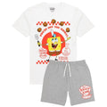 Front - SpongeBob SquarePants Mens Short Pyjama Set