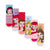 Front - Disney Princess Girls Characters Socks (Pack of 6)