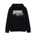 Front - Sonic The Hedgehog Mens Psychedelic Logo Hoodie