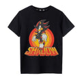 Front - Sonic The Hedgehog Boys Shadow Rings Short-Sleeved T-Shirt