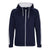Front - AWDis Just Hoods Mens Contrast Sports Polyester Full Zip Hoodie