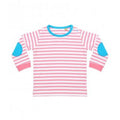 Front - Larkwood Baby Boys Striped Long Sleeve T-Shirt