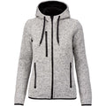 Front - Proact Womens/Ladies Heather Hooded Jacket