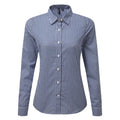 Front - Premier Womens/Ladies Maxton Check Long Sleeve Shirt