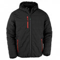 Black - Back - Result Genuine Recycled Mens Compass Padded Jacket
