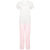 Front - Towel City Womens/Ladies Striped Long Pyjama Set