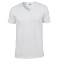 Front - Gildan Unisex Adult Softstyle V Neck T-Shirt